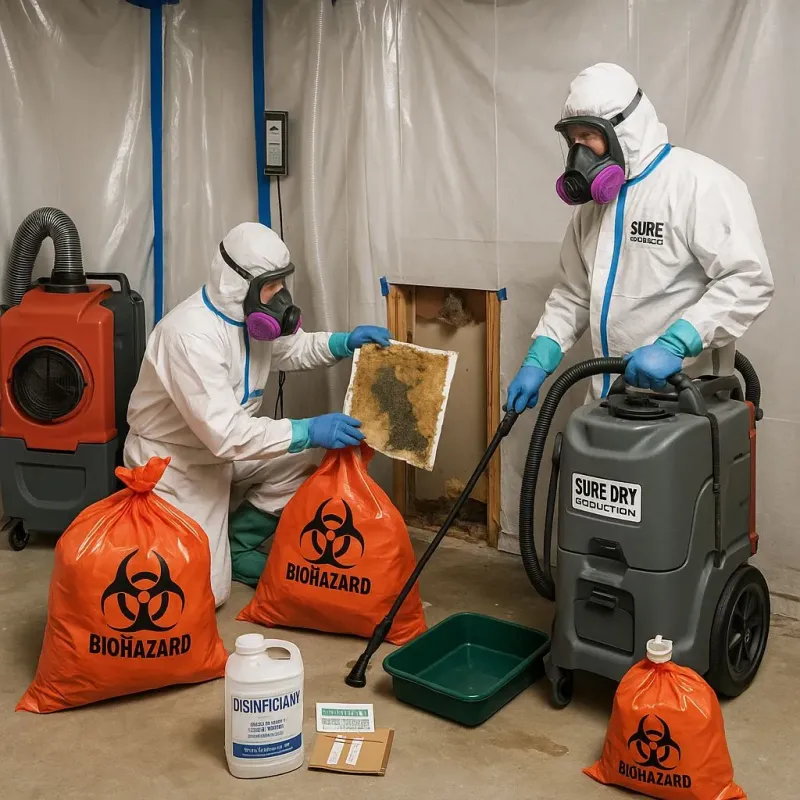Contaminated Water Handling Protocols process in Farmersville, CA
