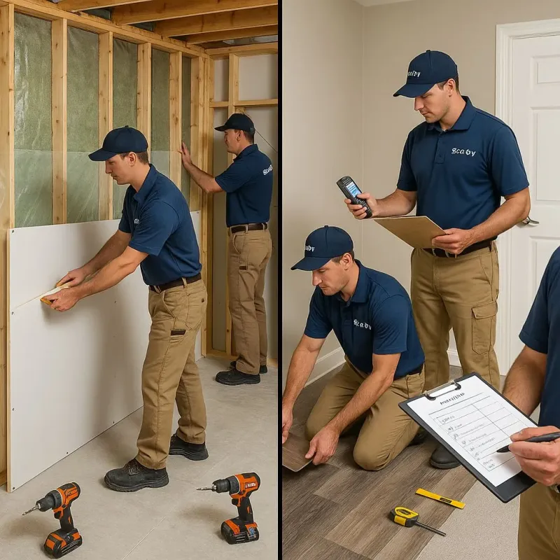 Repairs and Reconstruction process in Farmersville, CA